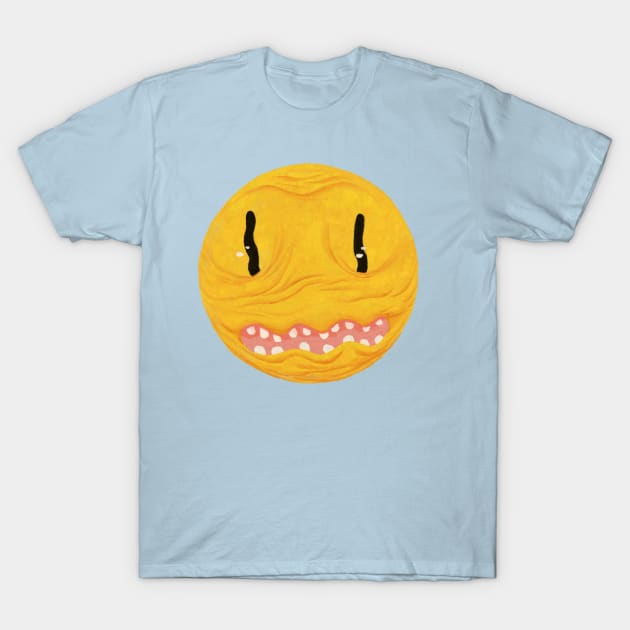 WTF Emoji T-Shirt by dropthedrawings